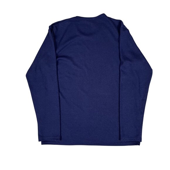 Champion C9 Blue Long Sleeve T-Shirt Size Large - Picture 2 of 3